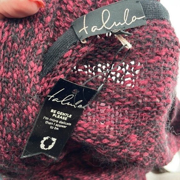 Aritzia talula NWT Open front cardigan Cotton mohair wool warm cozy sz M - Picture 4 of 10